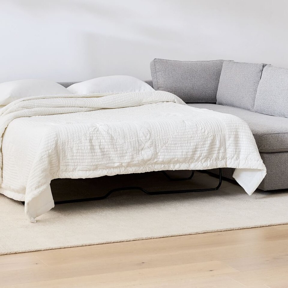 Harris Sleeper Modular Sofa w/ Storage Chaise West Elm UK